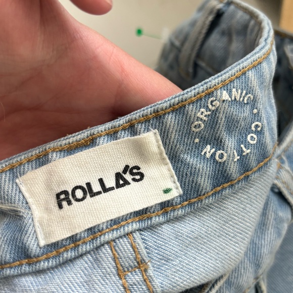 ROLLA’S Classic Straight High Rise Regular Fit Jeans Size 28 - Picture 11 of 12